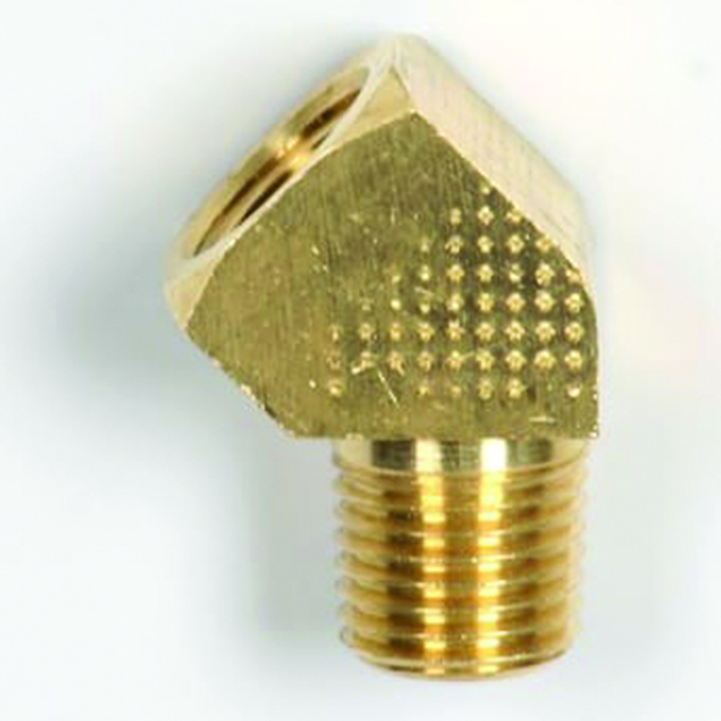STREET ELBOW 45 DEG  1/2" NPT BRASS