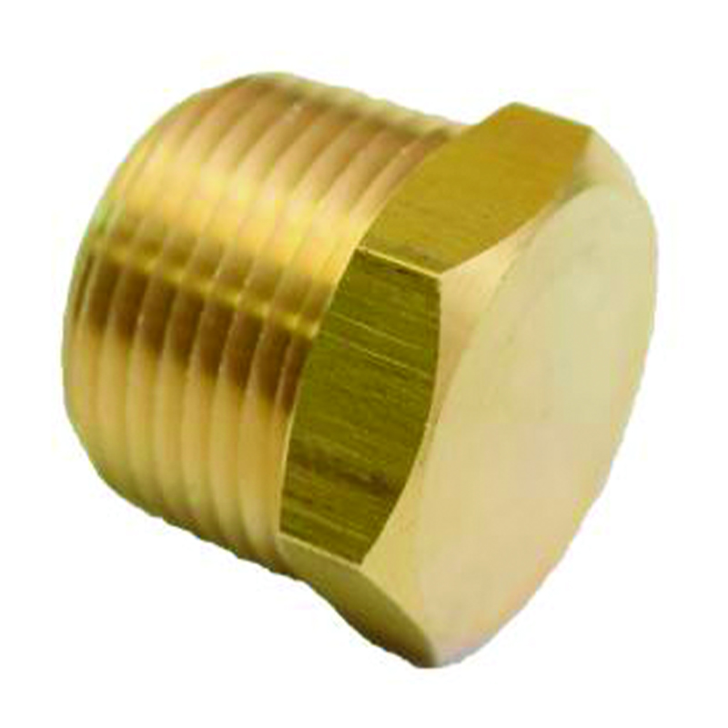 1" NPT HEX HEAD PLUG BRASS (28-206S)