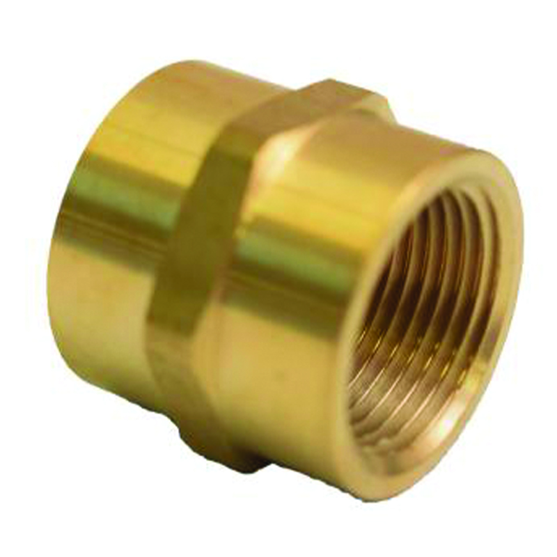 3/4" NPT FEM X FEM COUPLING BRASS (28-062L)