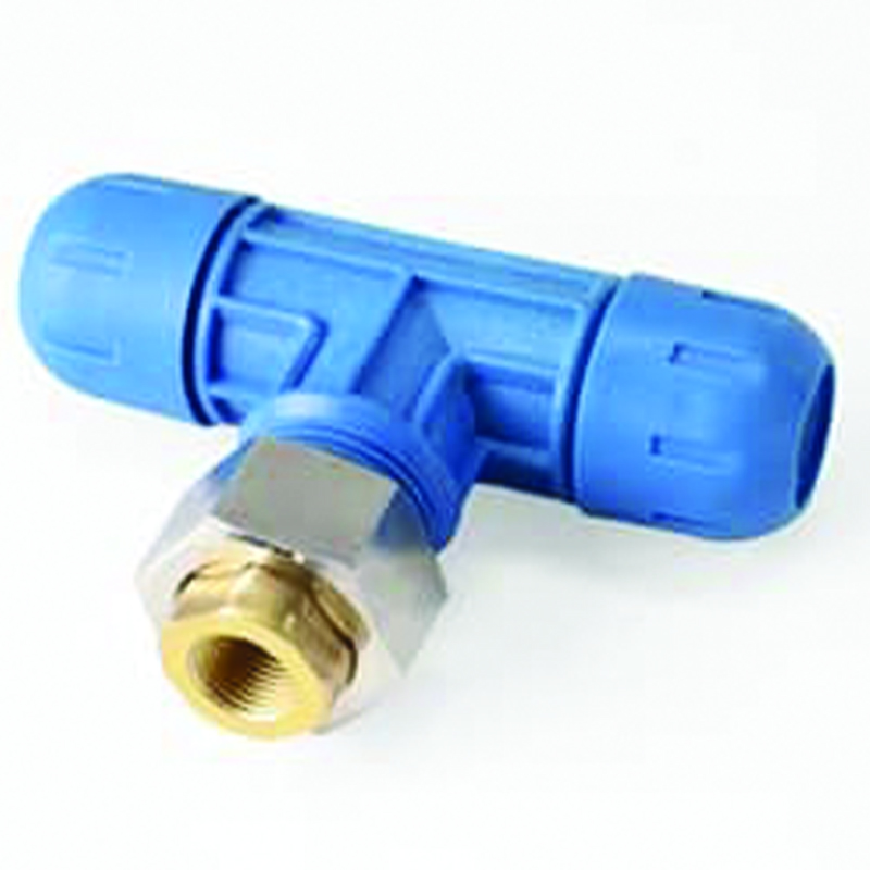 1-1/2" REDUCING TEE X 3/4" FEMALE NPT FASTPIPE