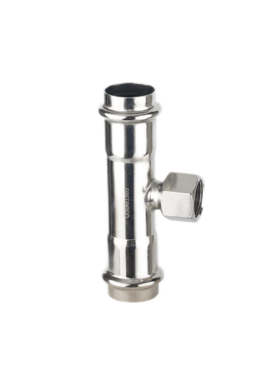 1  REDUCING TEE X 1/2" FEMALE NPT  COMPRESSED PIPE