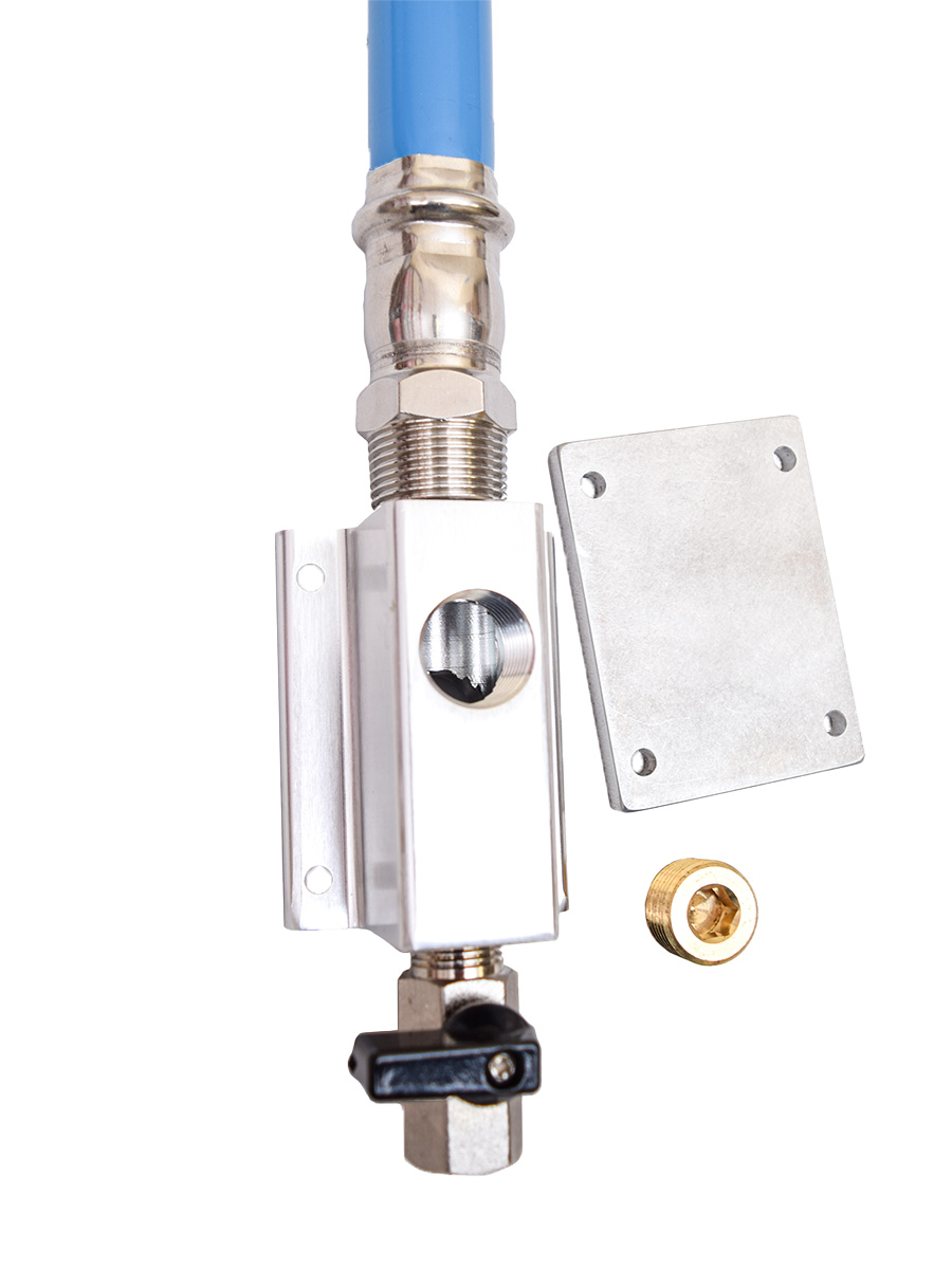 1" FASTPIPE SINGLE PORT OUTLET KIT COMPRESSED PIPE