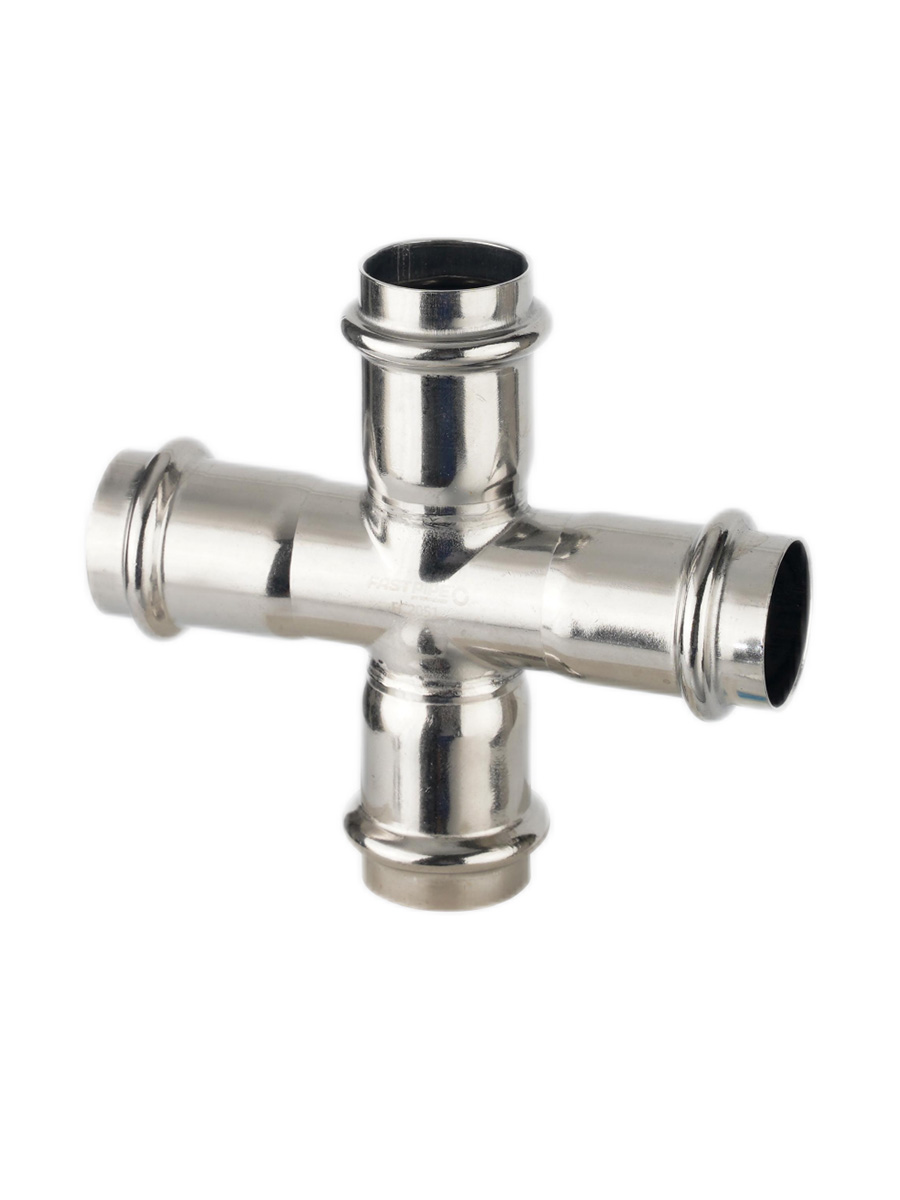 1" CROSS FITTING COMPRESSED PIPE