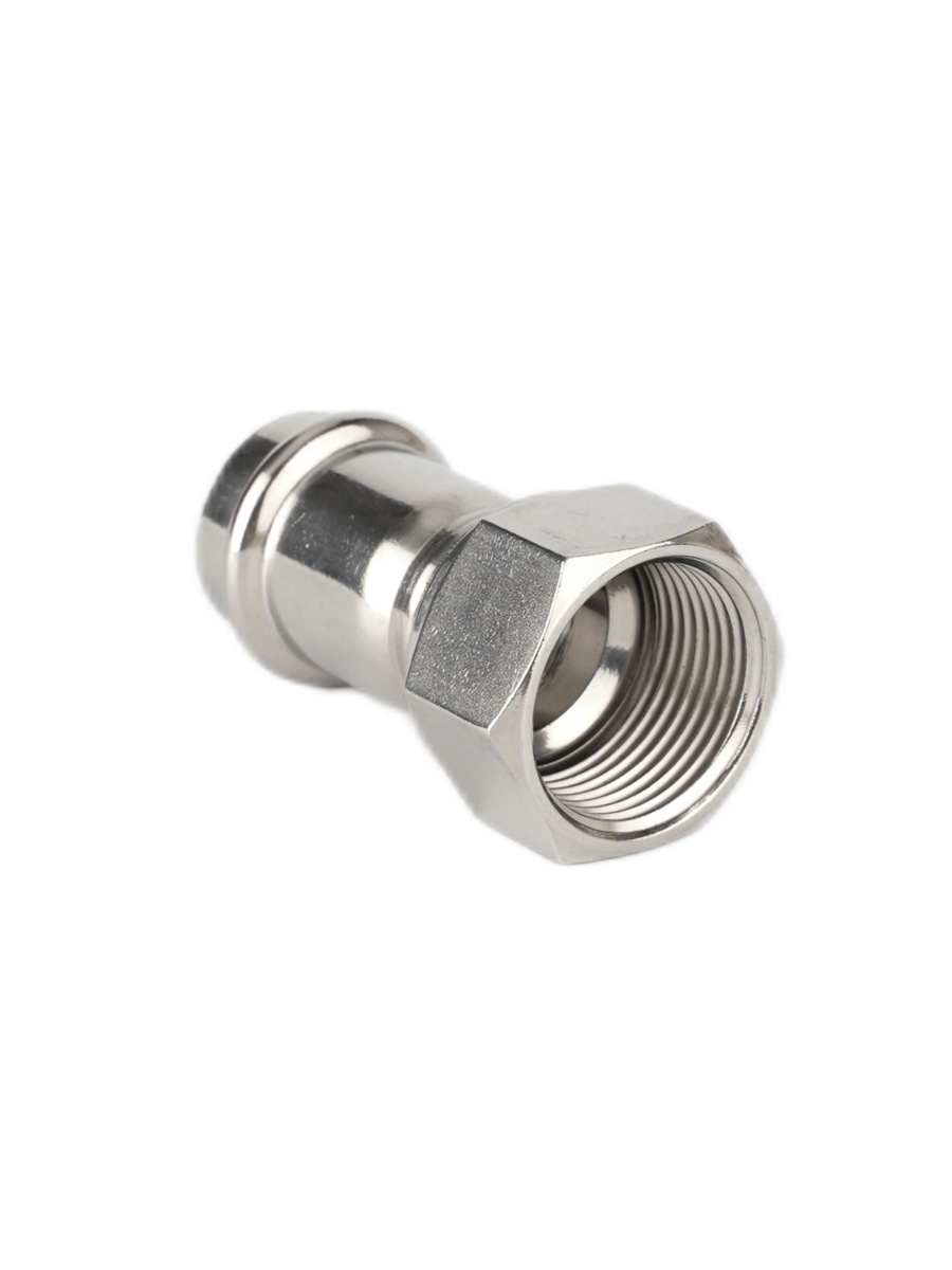 1" COMPRESSED PIPE X 1" NPT FEMALE THREADED NIPPLE