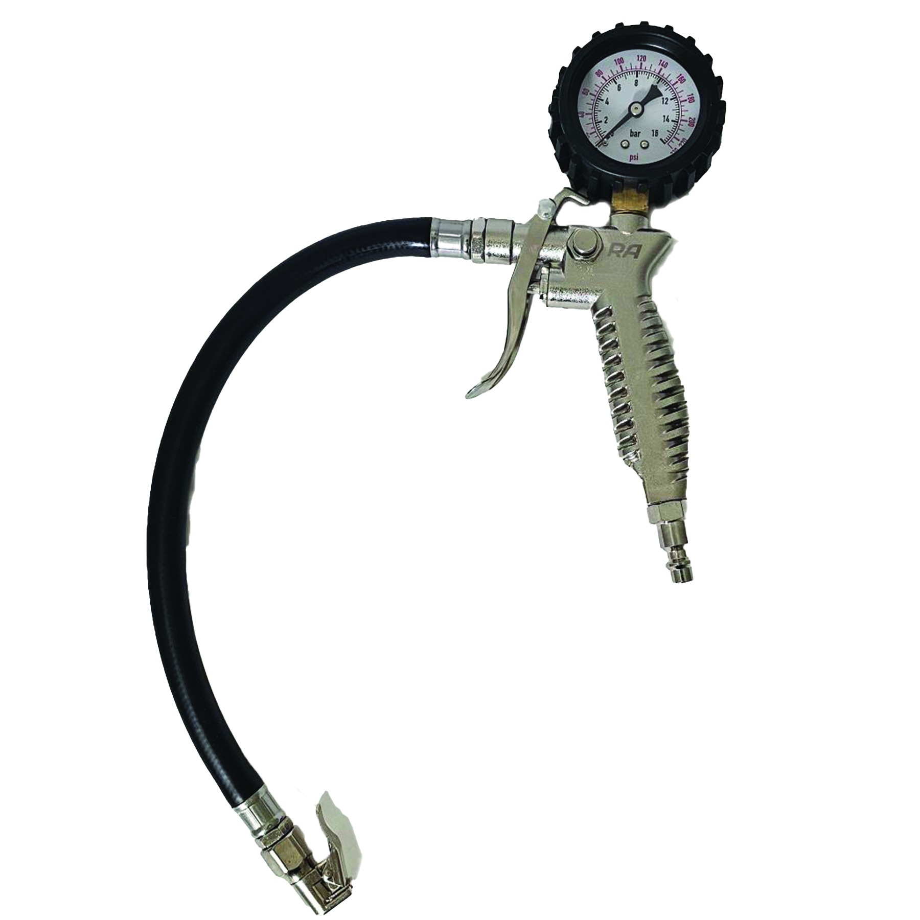 PISTOL GRIP TIRE INFLATOR WITH DIAL