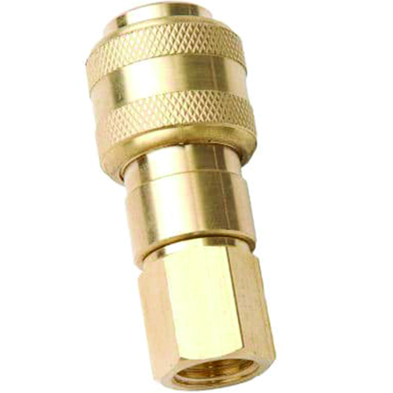 COUPLER, 1/4" FEMALE NPT PUSH TO CONNECT INDUSTRIAL STYLE 30 CFM BODY