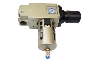 3/4" VERTICAL FILTER REGULATOR UNIT WITH GAUGE,  3/4"  NPT PORTS
