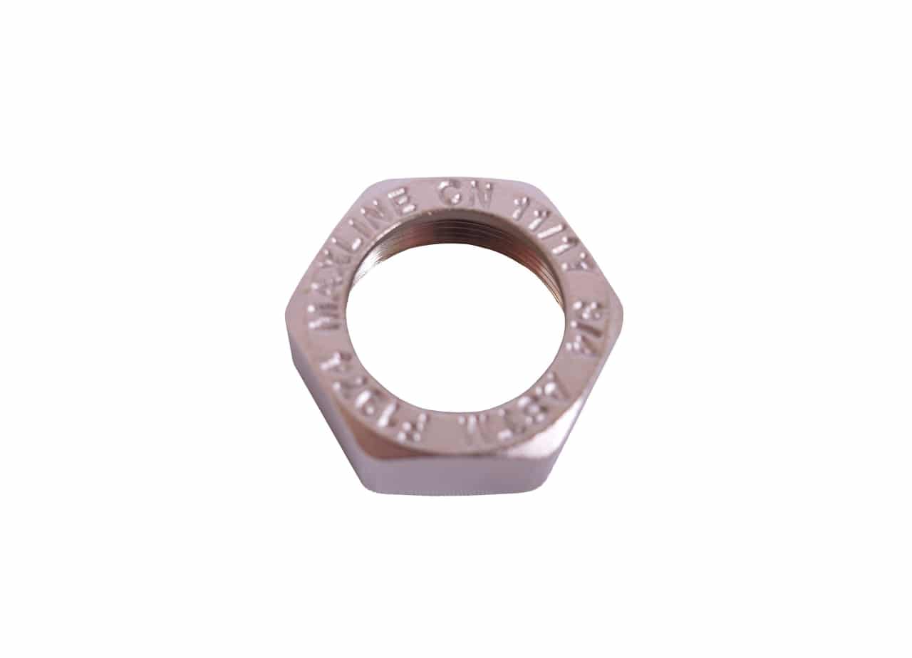1" HEX NUT,  MAXLINE FITTING
