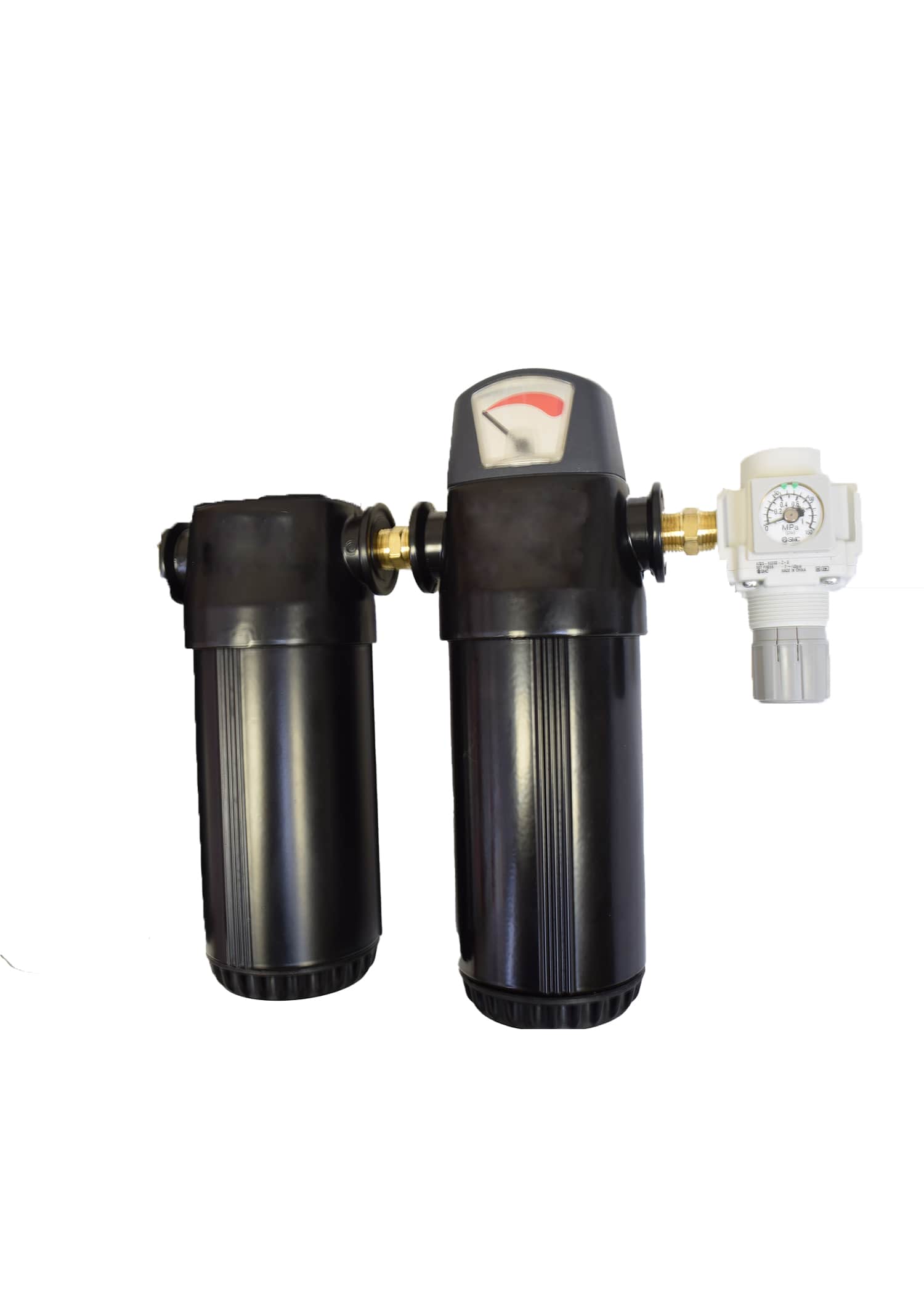 1/4" NPT 15 CFM FILTER ASSEMBLY MOISTURE SEPARATOR-OIL COALESCING-REGULATOR
